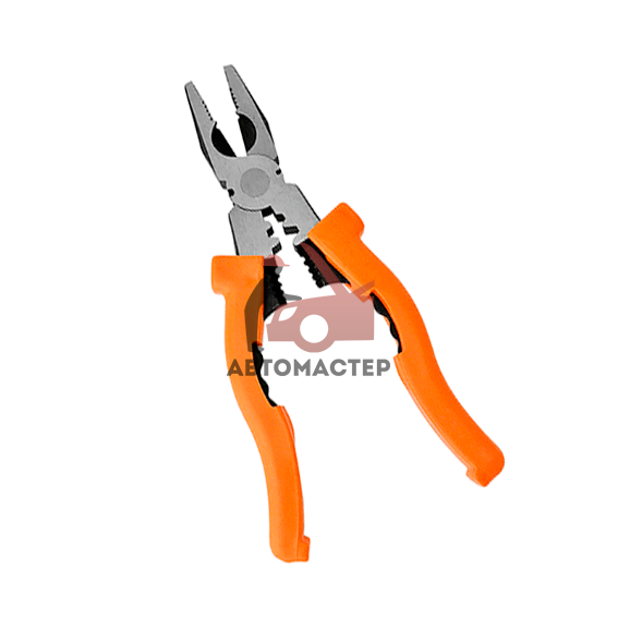 Плоскогубцы STRONG проф. 304 с зажимом для проводов оранж.
